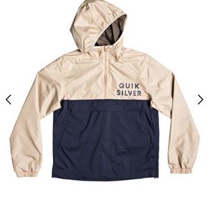 Boys quiksilver windbreaker